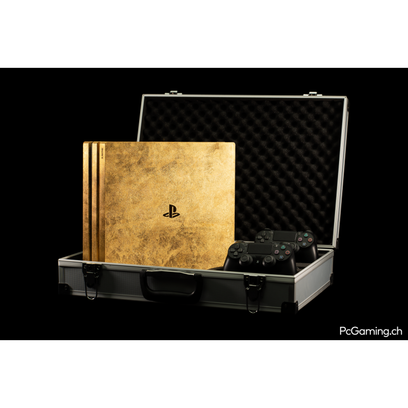 gold playstation 4 pro